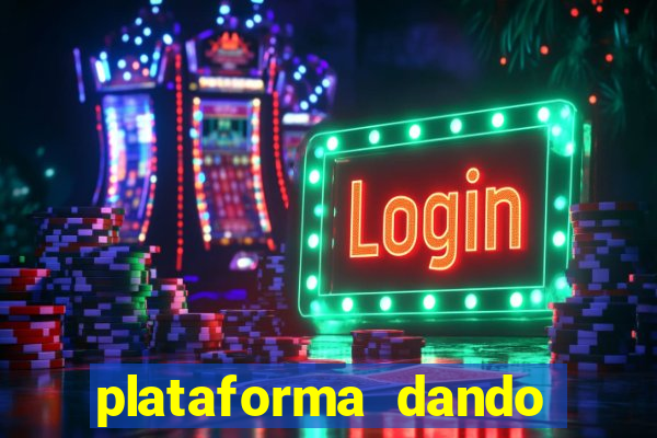 plataforma dando bonus de cadastro